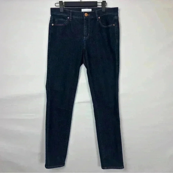 Loft Modern Skinny Jeans Dark Wash - Picture 1 of 14